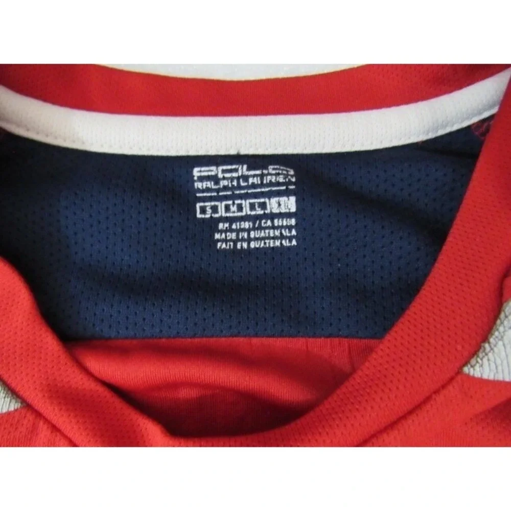 Polo‎ Ralph Lauren Red Graphic Short Sleeve T-Shirt Men's M